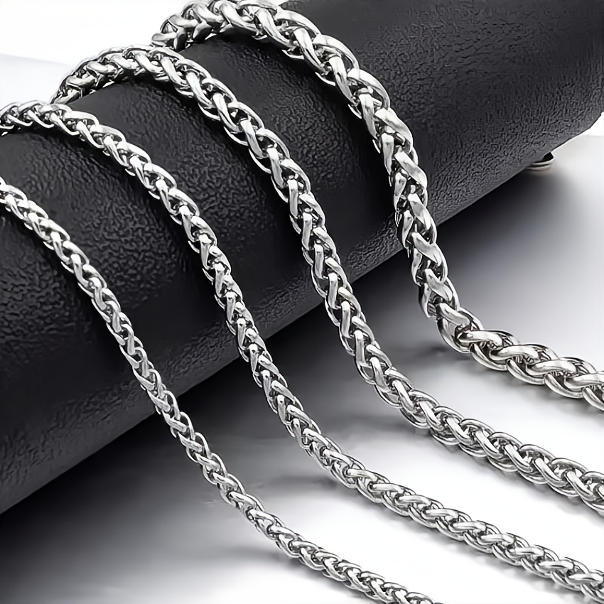1pc Silver Stainless Steel Keel Chain